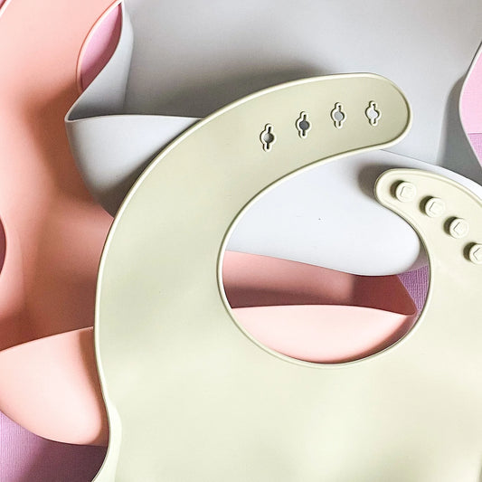 Silicone Bib - Green