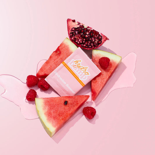 HydroBump Watermelon Hydration Boosters – Electrolyte Drink Sachets for Pregnancy & Breastfeeding