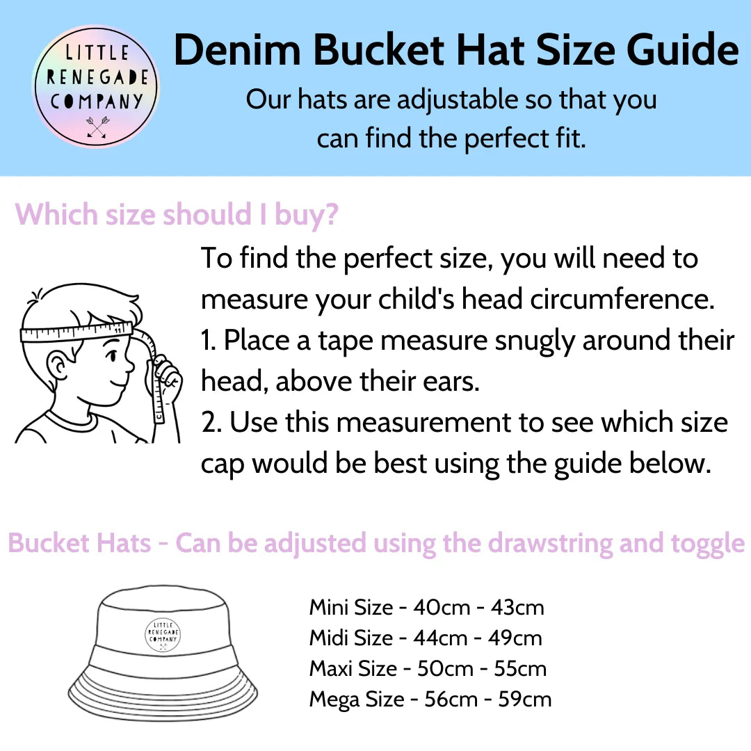 Hat - Indigo - Midi Bucket