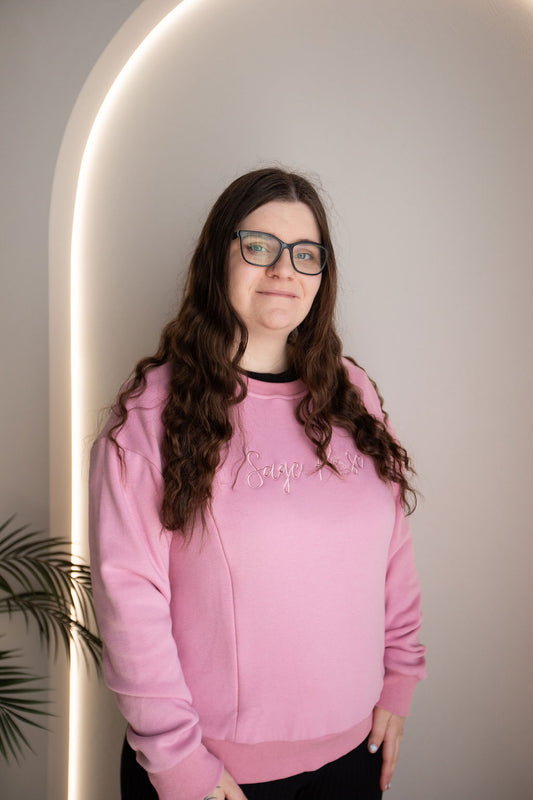 Sage Rose Feeding Jumper - Pink