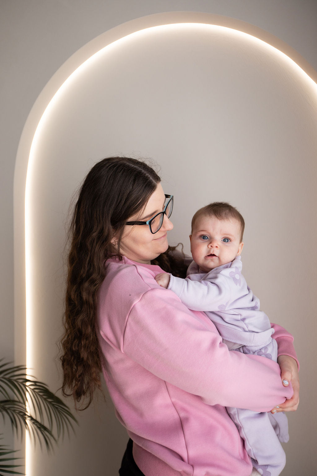 Sage Rose Feeding Jumper - Pink