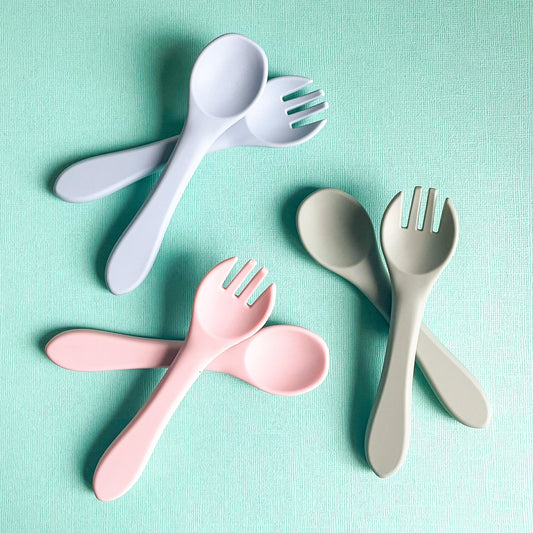 Fork & Spoon Set - Blush