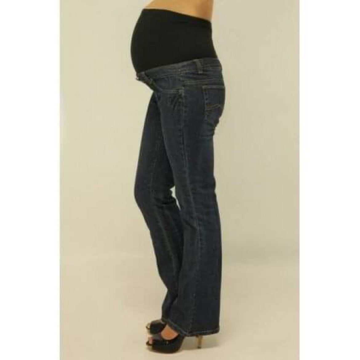 Born Maternity Casual Comfy Affordable Quality Denim Bootleg Jeans