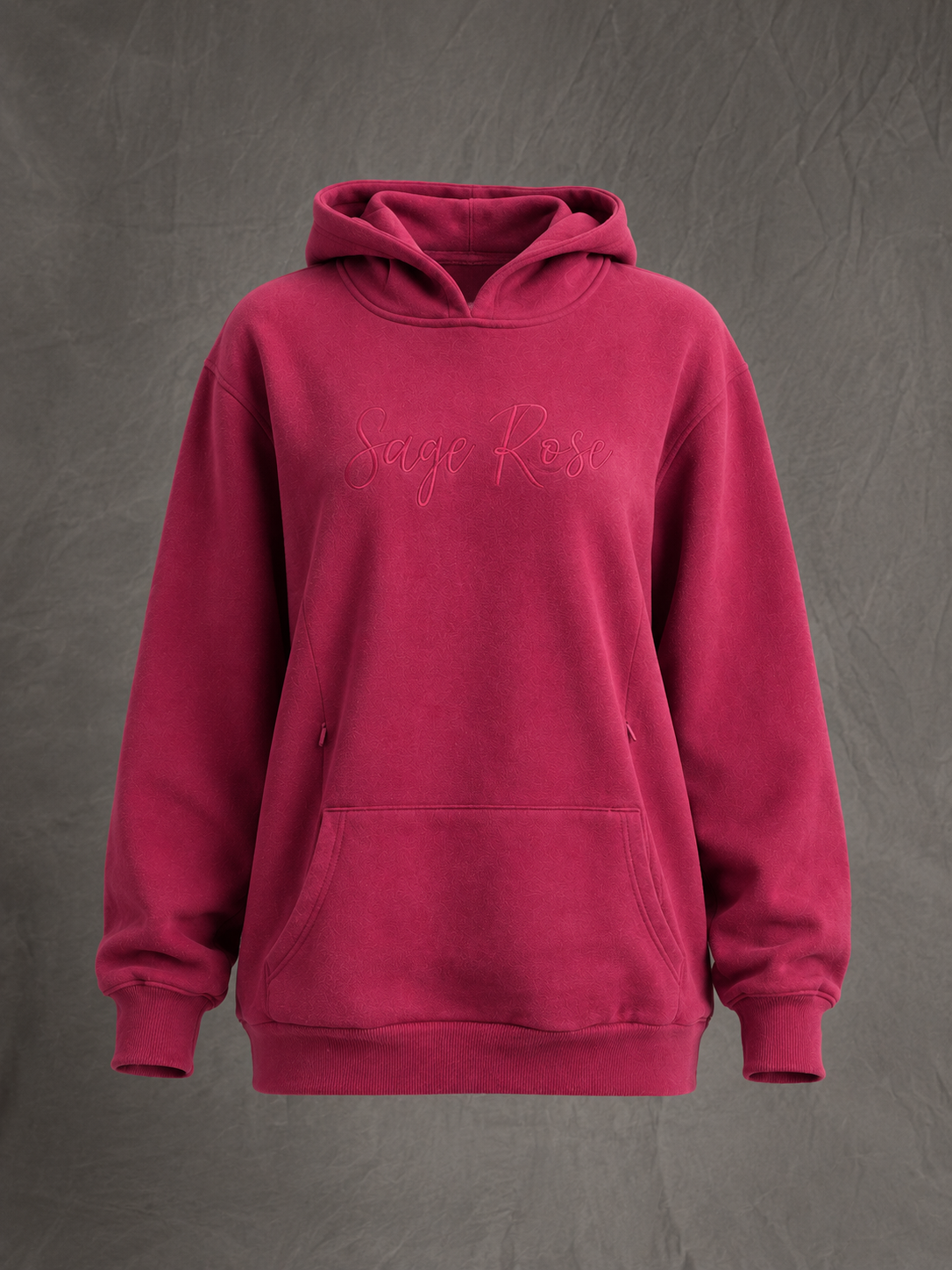 Sage Rose Breastfeeding Hoodie – Burgundy (Pre-Order)