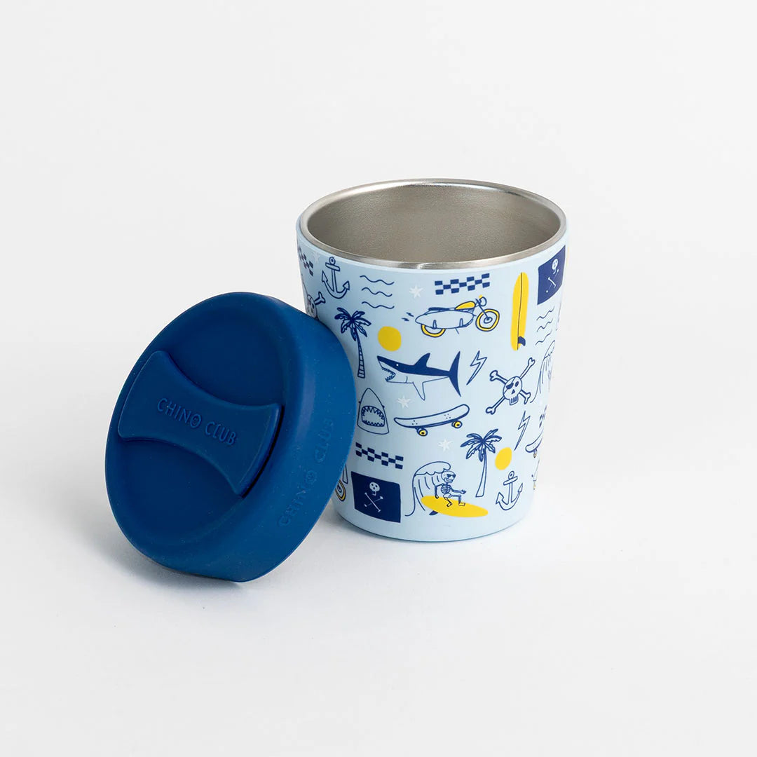 Chino Stainless Steel Coffee Cup 8oz - Rad Times