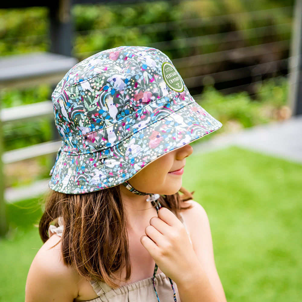 Hat - Aussie Natives - Mini Reversible