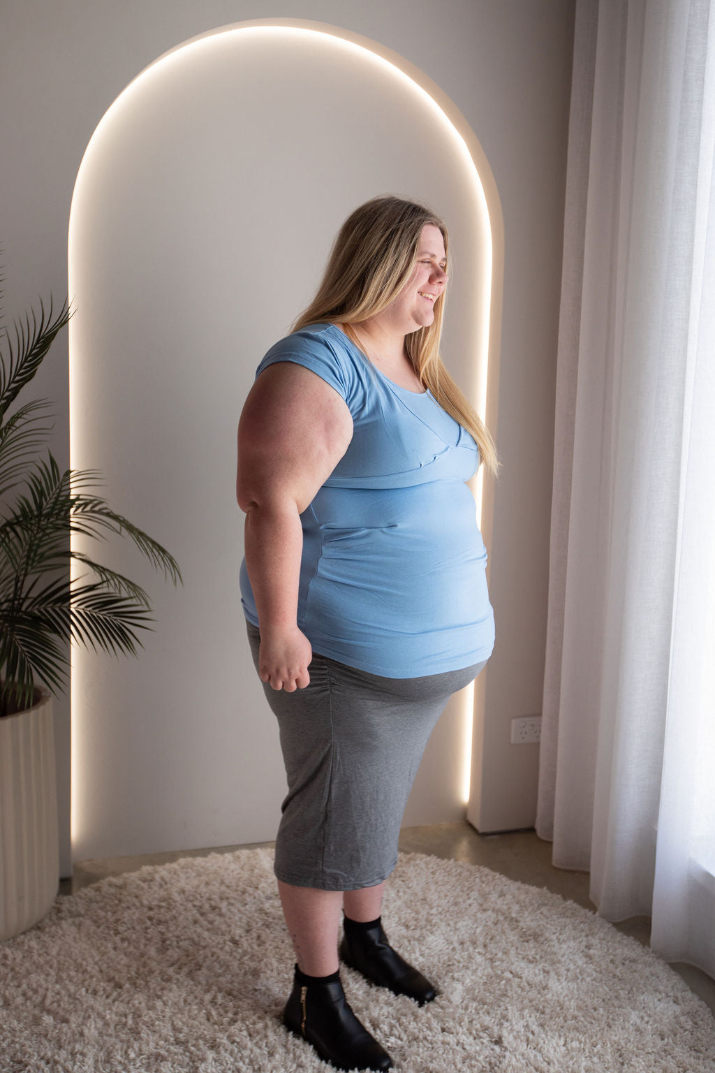 Maternity Over Bump Pencil Skirt