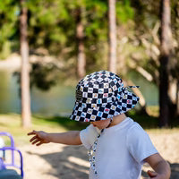 Hat - Checkmate - Midi Reversible