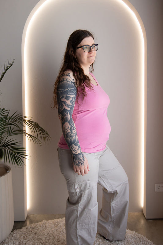 Born Maternity Under Belly Cargo Pants