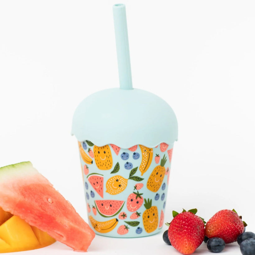 Mini Smoothie Cup &amp; Straw