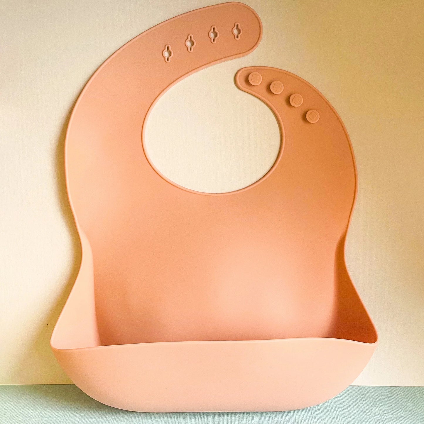 Silicone Bib - Pink