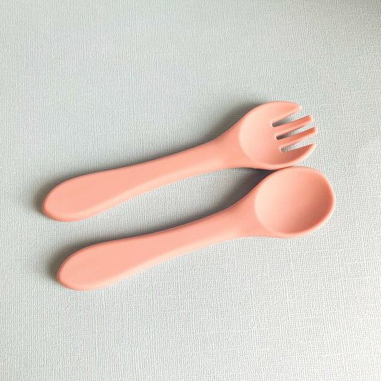 Fork & Spoon Set - Blush