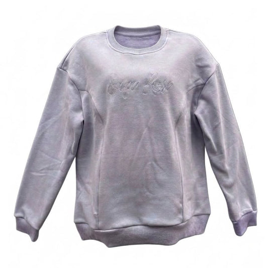 Sage Rose Breastfeeding Jumper – Grey