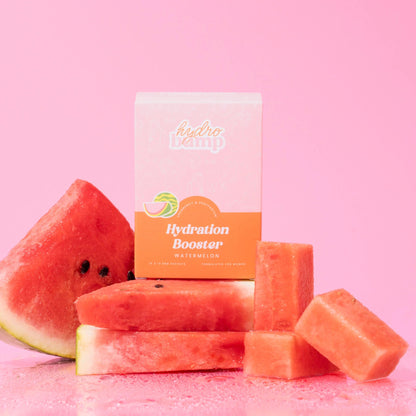 HydroBump Watermelon Hydration Boosters – Electrolyte Drink Sachets for Pregnancy & Breastfeeding