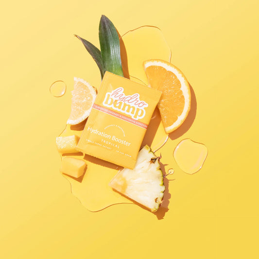 HydroBump Tropical Hydration Boosters – Electrolyte Drink Sachets for Pregnancy & Breastfeeding