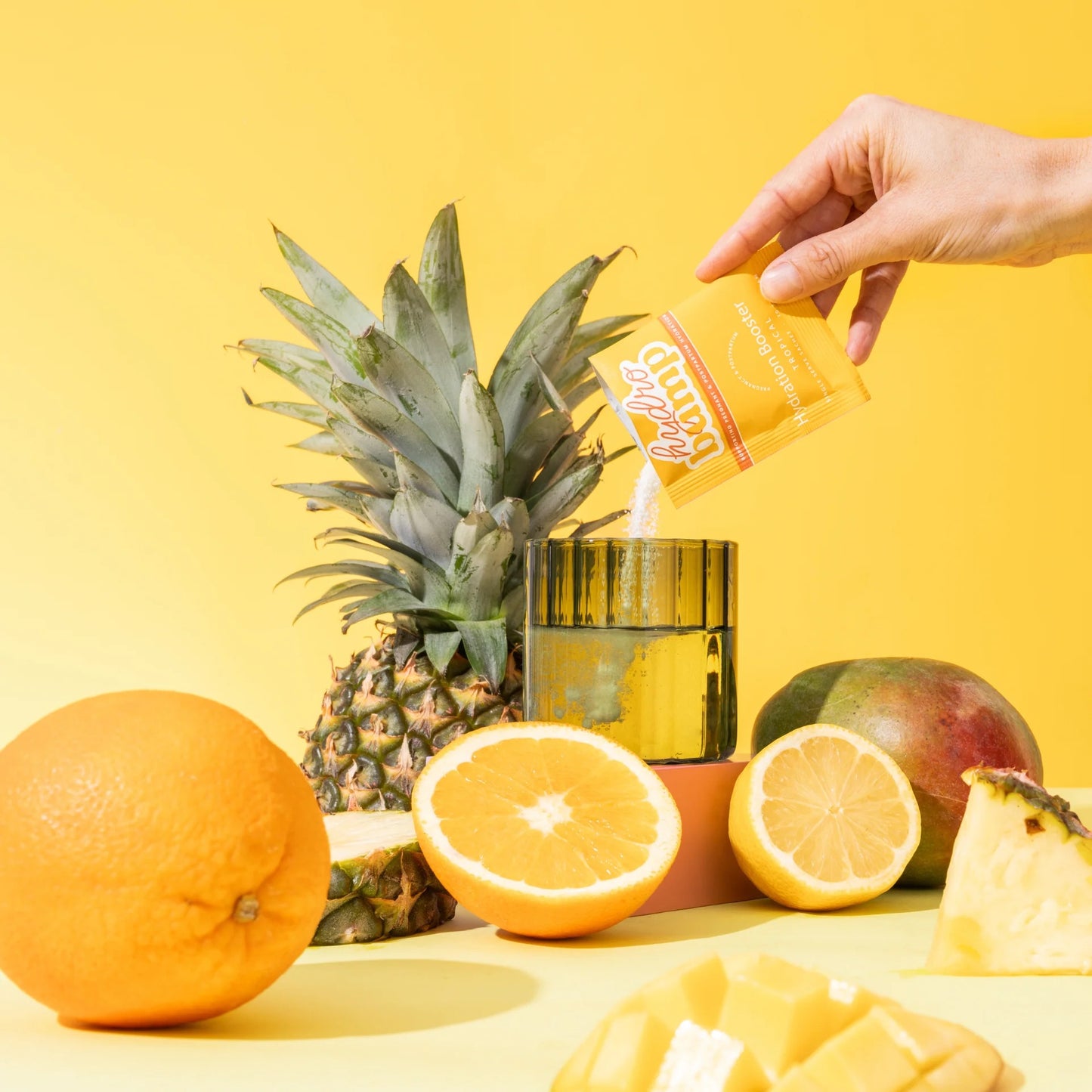 HydroBump Tropical Hydration Boosters – Electrolyte Drink Sachets for Pregnancy & Breastfeeding