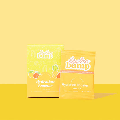 HydroBump Tropical Hydration Boosters – Electrolyte Drink Sachets for Pregnancy & Breastfeeding