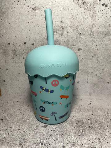 Chino Mini Smoothie Cup & Straw Skate