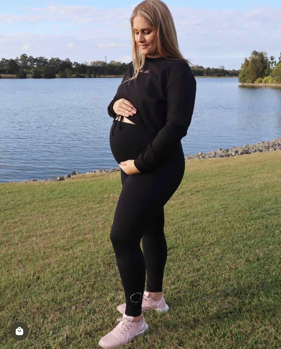 By Carly the Label Full Length Maternity Leggings