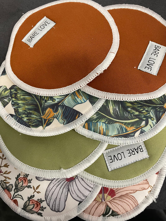 Reusable nursing pads x 8