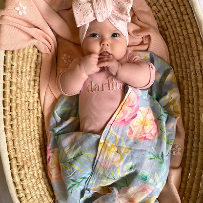 Muslin Wrap - Camellia