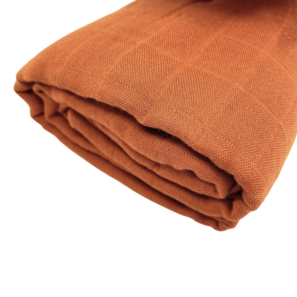 Muslin Wrap - Rust