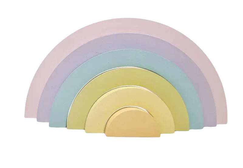 Stacking Rainbows - Pastel