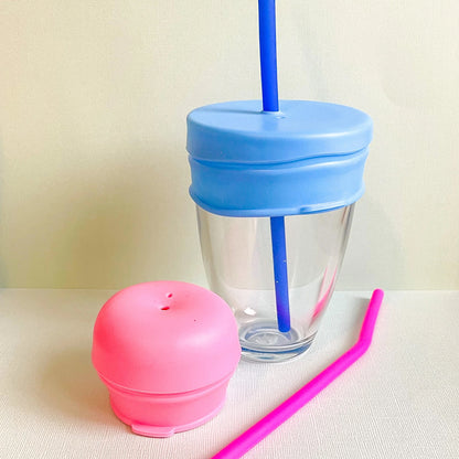 Straw Cup Lid - Rose