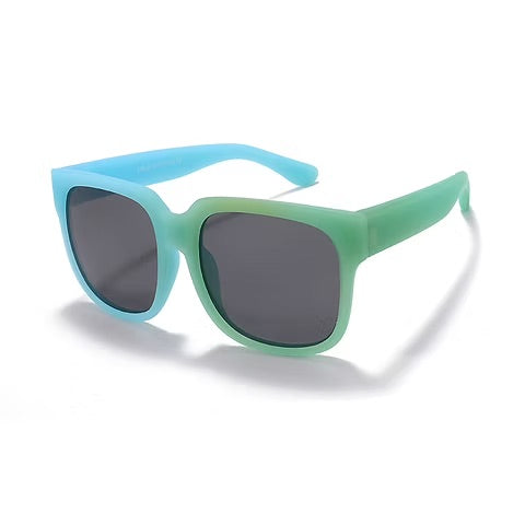 Sunglasses - Colour Change - Large Frame - Blue/Green