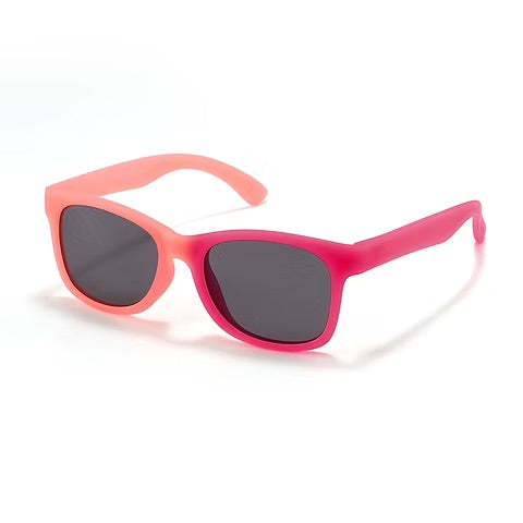 Sunglasses - Colour Change - Large Frame - Peach/Pink