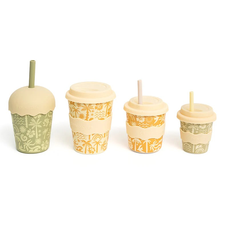 Chino Mini Smoothie Cup & Straw Moana