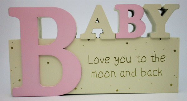 Love you to the moon and back - Pink