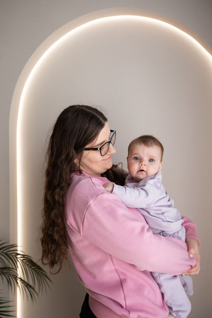 Sage Rose Feeding Jumper - Pink