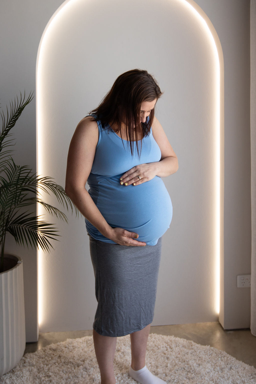 Maternity Over Bump Pencil Skirt