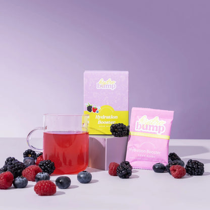 HydroBump Sour Berry Hydration Boosters for Pregnancy & Breastfeeding