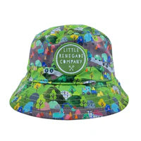 Hat - Wheels N Roads - Reversible Bucket Hat - Midi