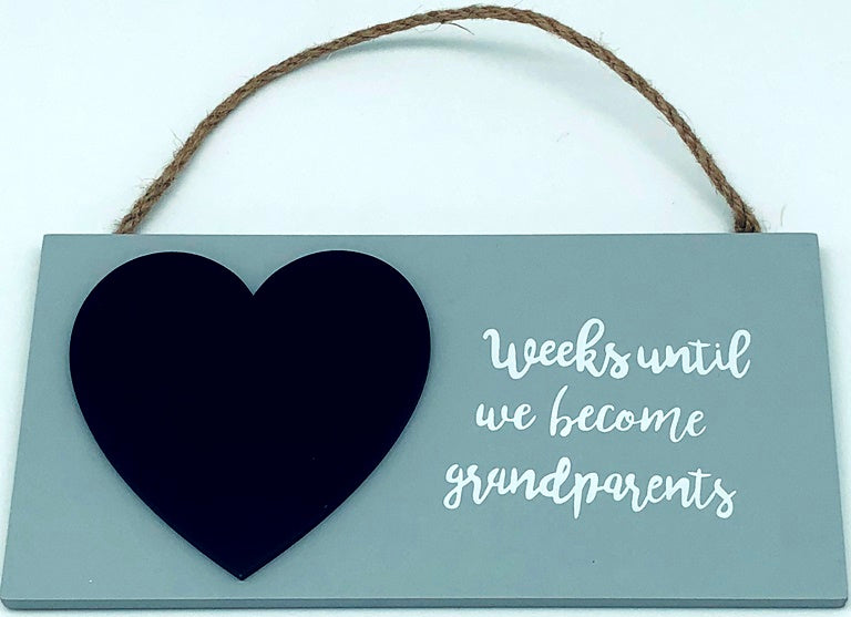 Weeks Until We Become Grandparents Countdown