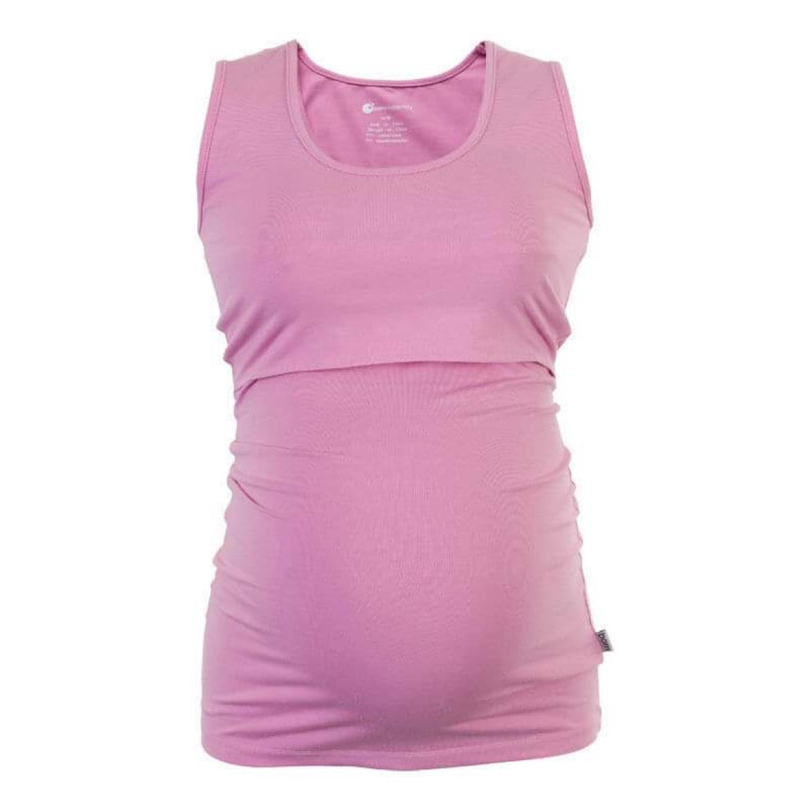 Born Maternity Casual Comfy Affordable Quality Feeding Singlet Top Pink