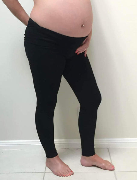 Born Maternity Casual Comfy Affordable Quality Leggings Black